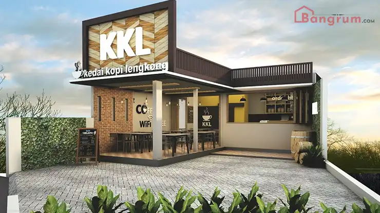 40 Desain Warung Sederhana Pinggir Jalan Yang Menarik