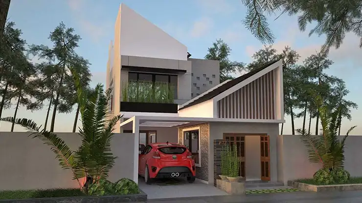 Rumah Minimalis 2 Lantai