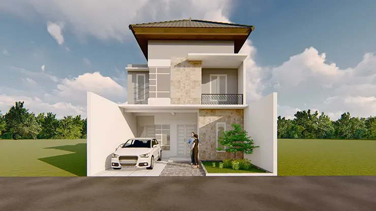 model rumah minimalis depan terbaru